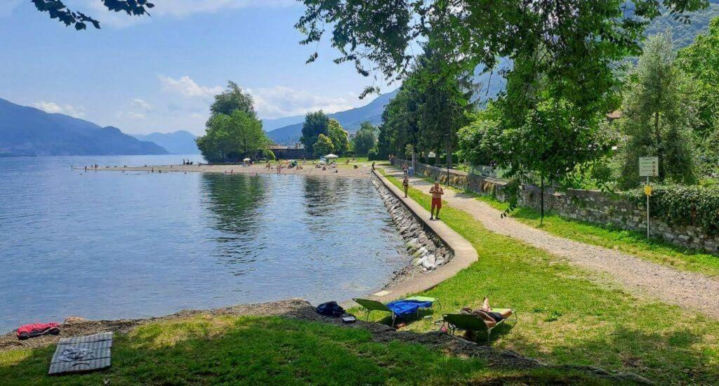 Art Music House Lake Como Dongo Exteriör bild
